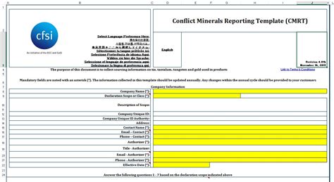 eicc conflict minerals reporting template
